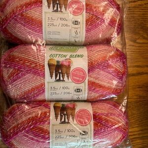 Ice Cream Cotton Blend Yarn by Lion Brand Yarn Company